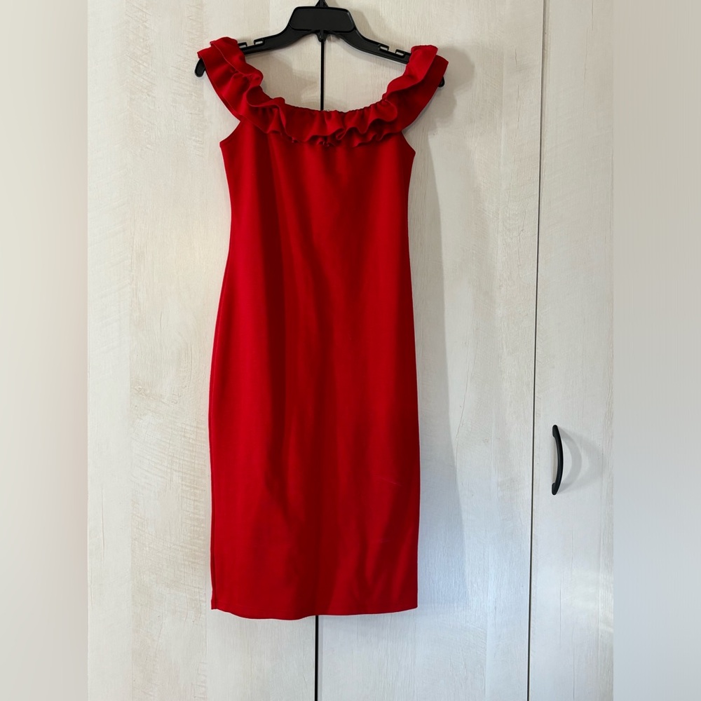 Zara off the shoulder dress